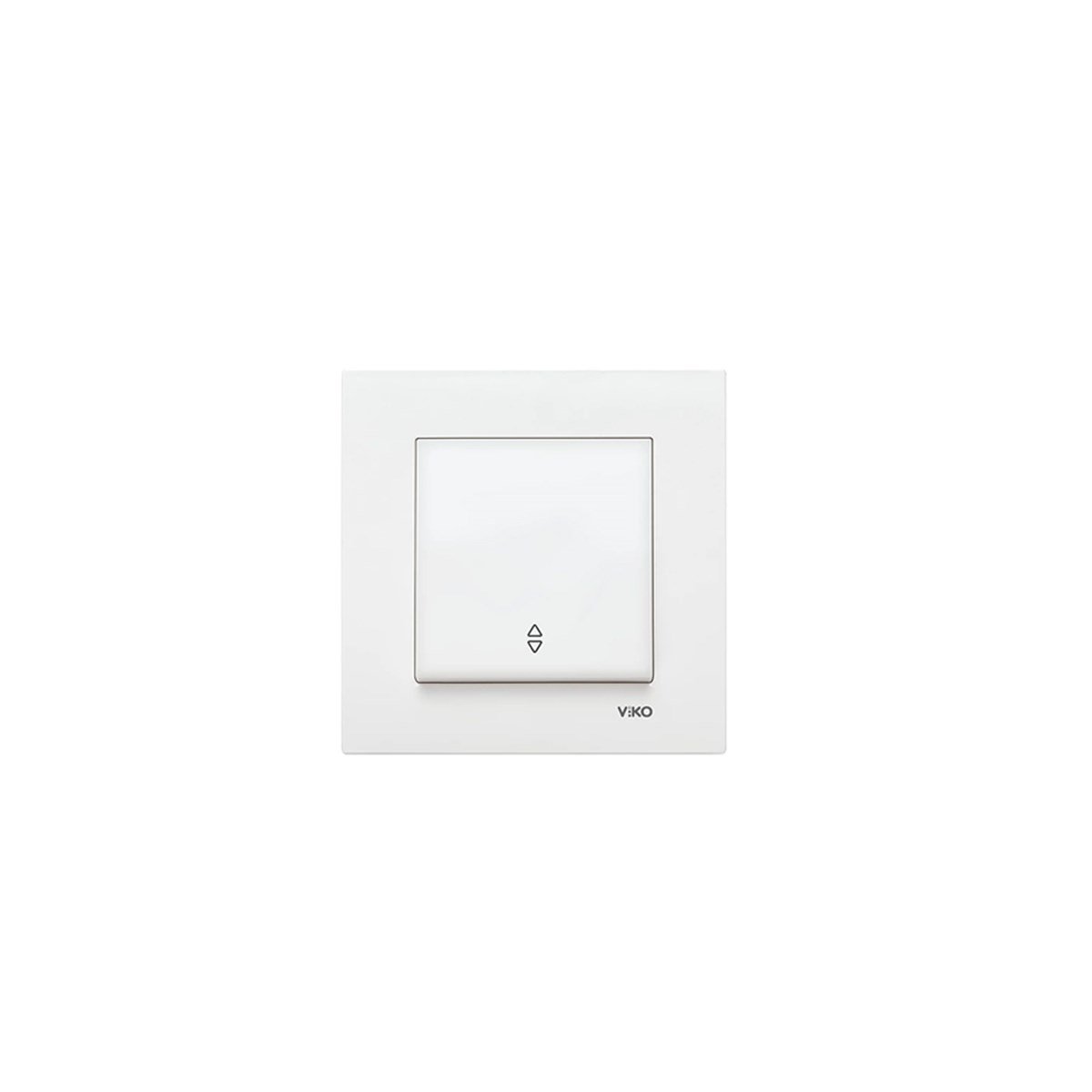 Viko Karre Beyaz Vavien Çerçevesiz resmi