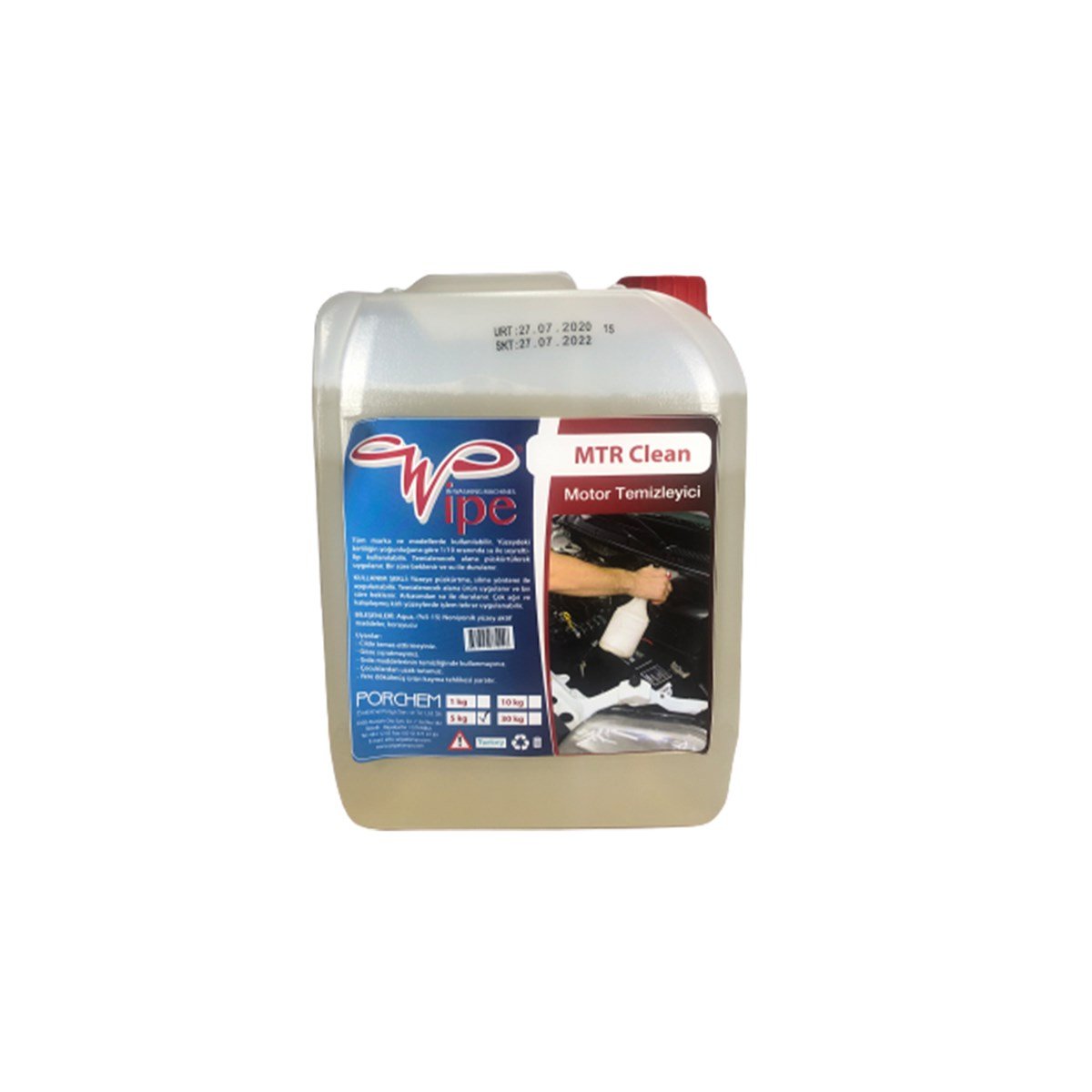 Wipe Mtr Clean Motor Temizleyici 5 Kg resmi