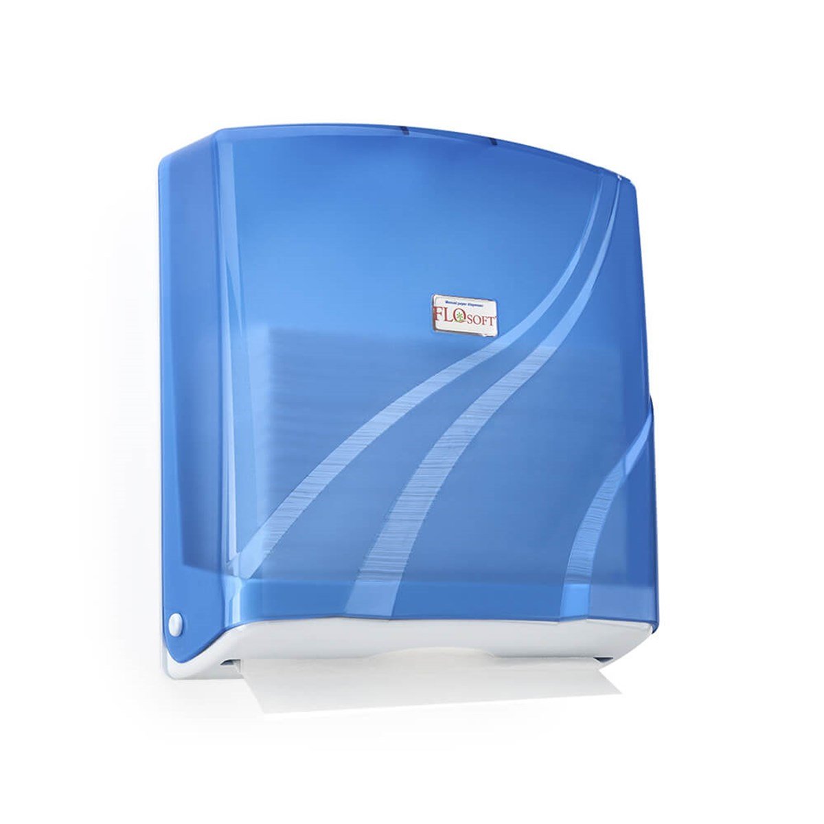 Flosoft Z Katlamalı Kağıt Havluluk 300'lük F070M Mavi resmi