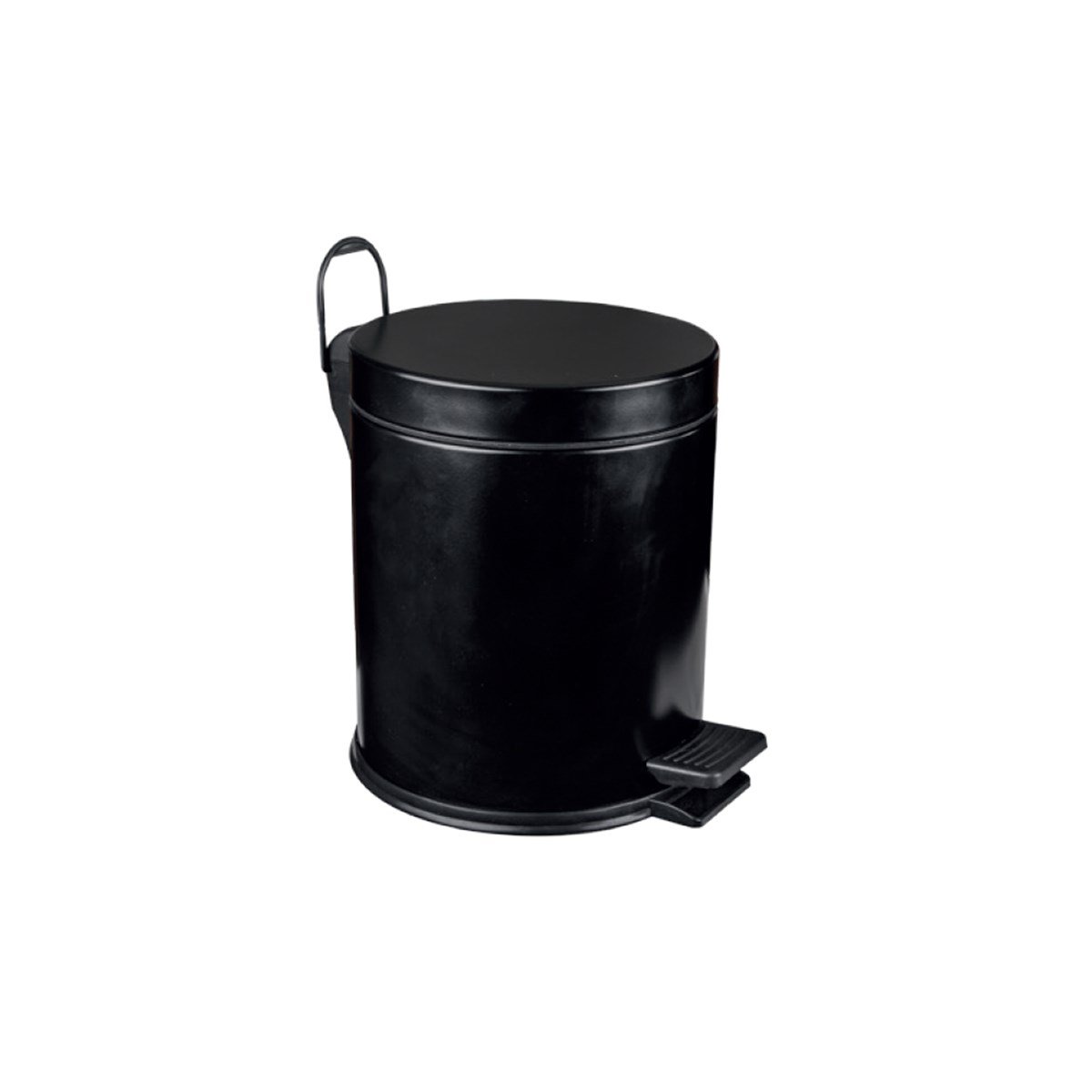 Maxiflow Standart Çöp Kovası Boyalı Siyah 3 Lt 18197 resmi