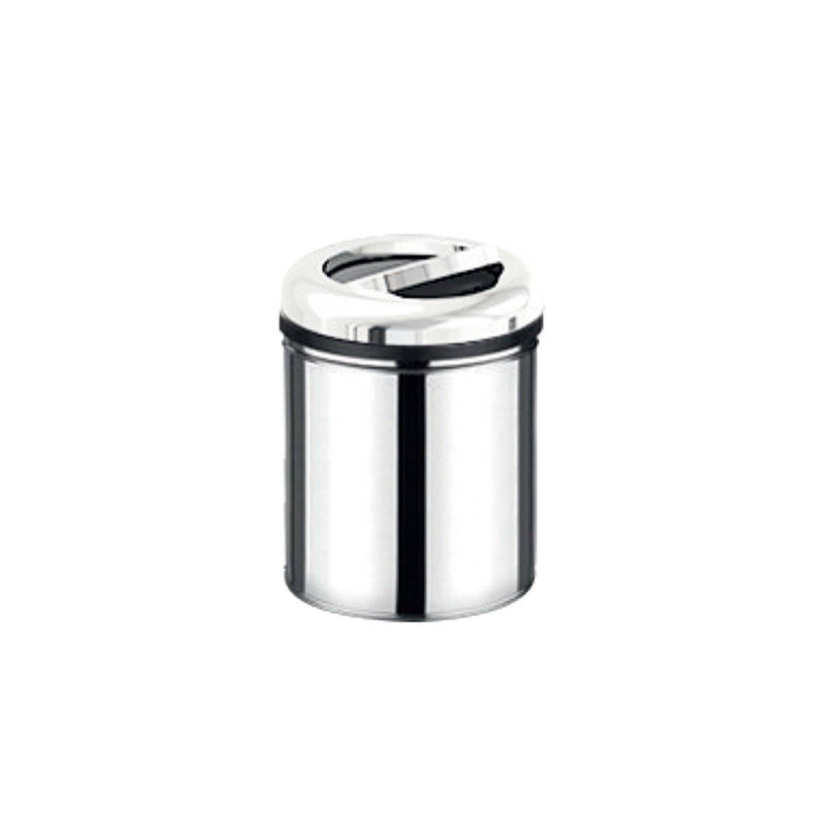 Maxiflow Pratik Kapak Çöp Kovası 12 Lt Ss430 13272 resmi