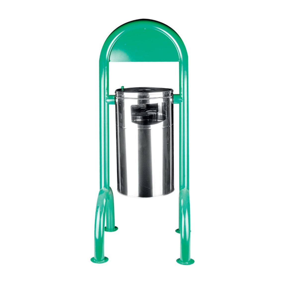 Maxiflow Şapkalı Paslanmaz Boyalı Küllük 27287 resmi