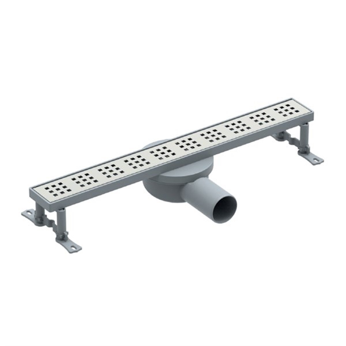 Maxiflow Line Pera Duş Izgarası 40Cm (Kare-Yan Çıkış) 26500 resmi