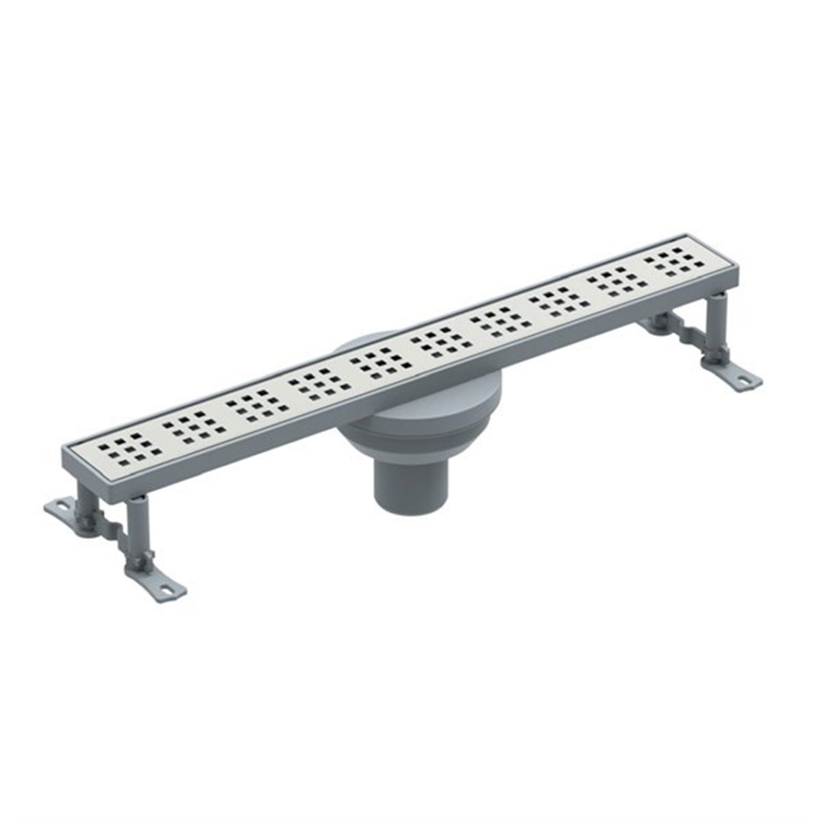 Maxiflow Line Pera Duş Izgarası 50Cm (Kare-Alt Çıkış) 26496 resmi