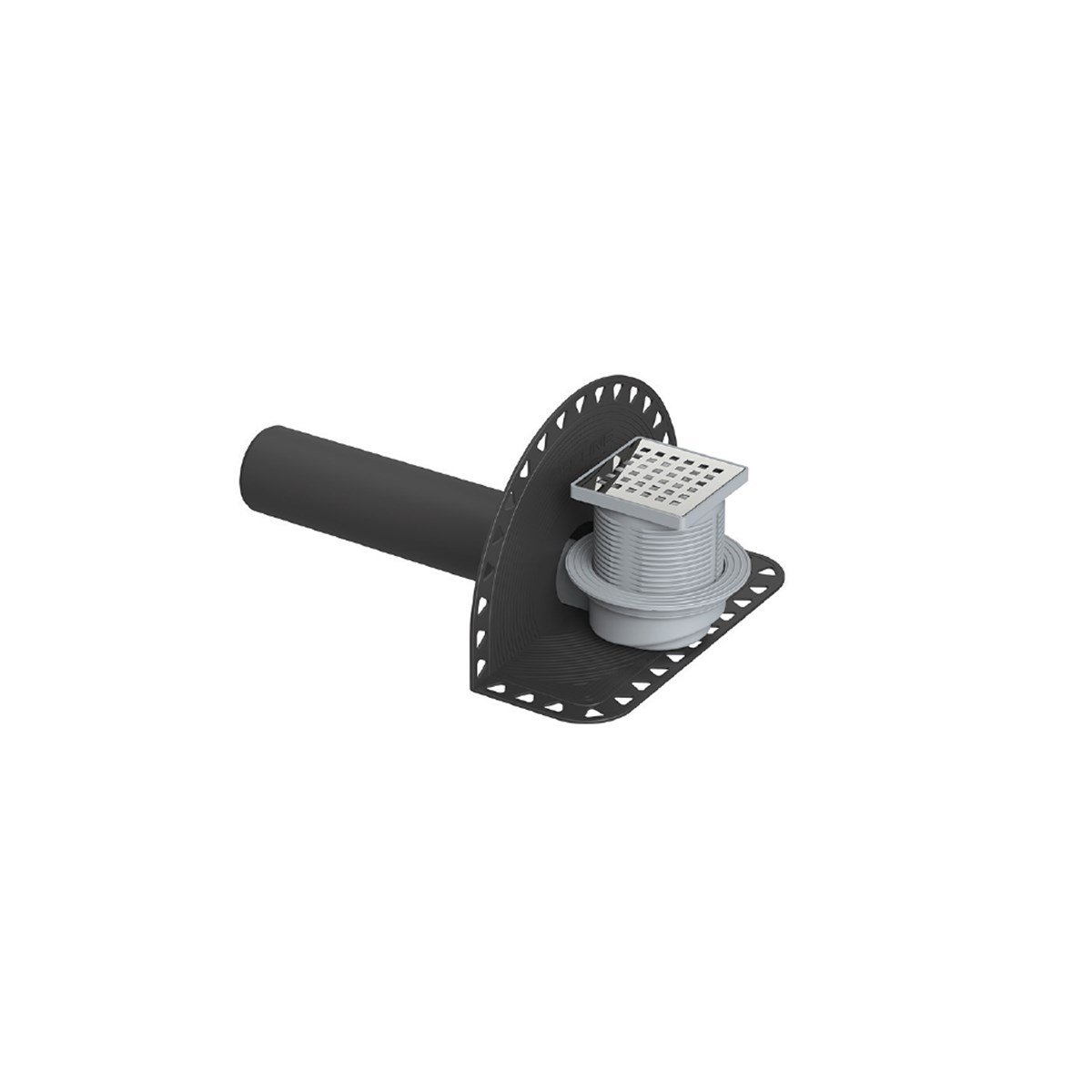 Maxiflow Parapet İkiz Gider 10x10 Ø70 Yalıtım Uyumlu Sifon 14400 resmi