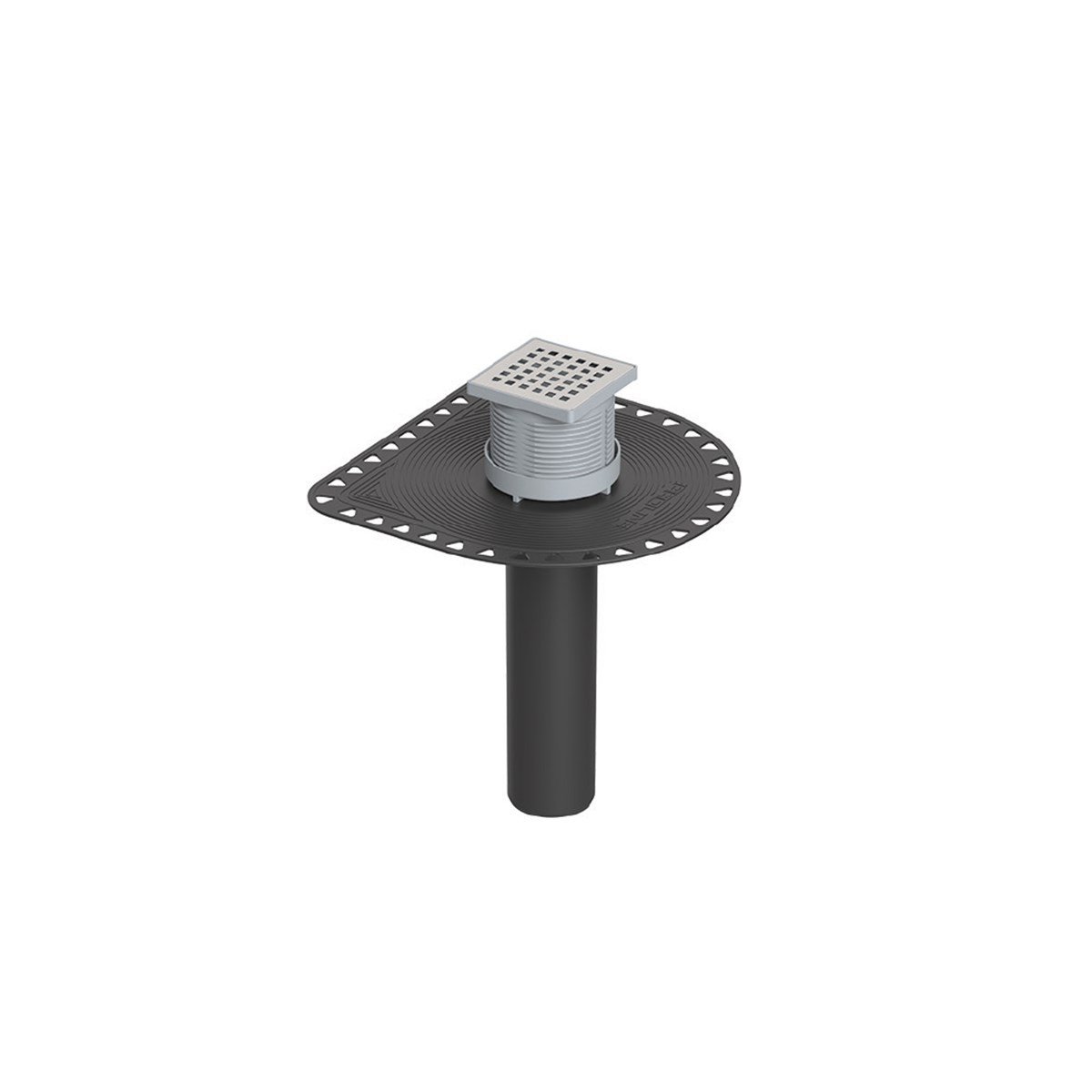 Maxiflow Dik İniş İkiz Gider 10x10 Ø70 Yalıtım Uyumlu Sifon 14401 resmi