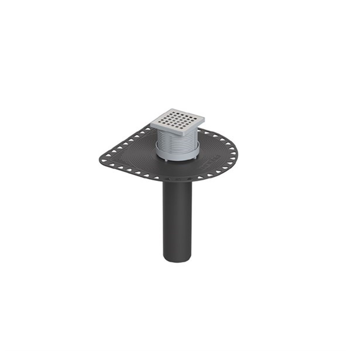 Maxiflow Dik İniş İkiz Gider 10x10 Ø100 Yalıtım Uyumlu Sifon 14404 resmi