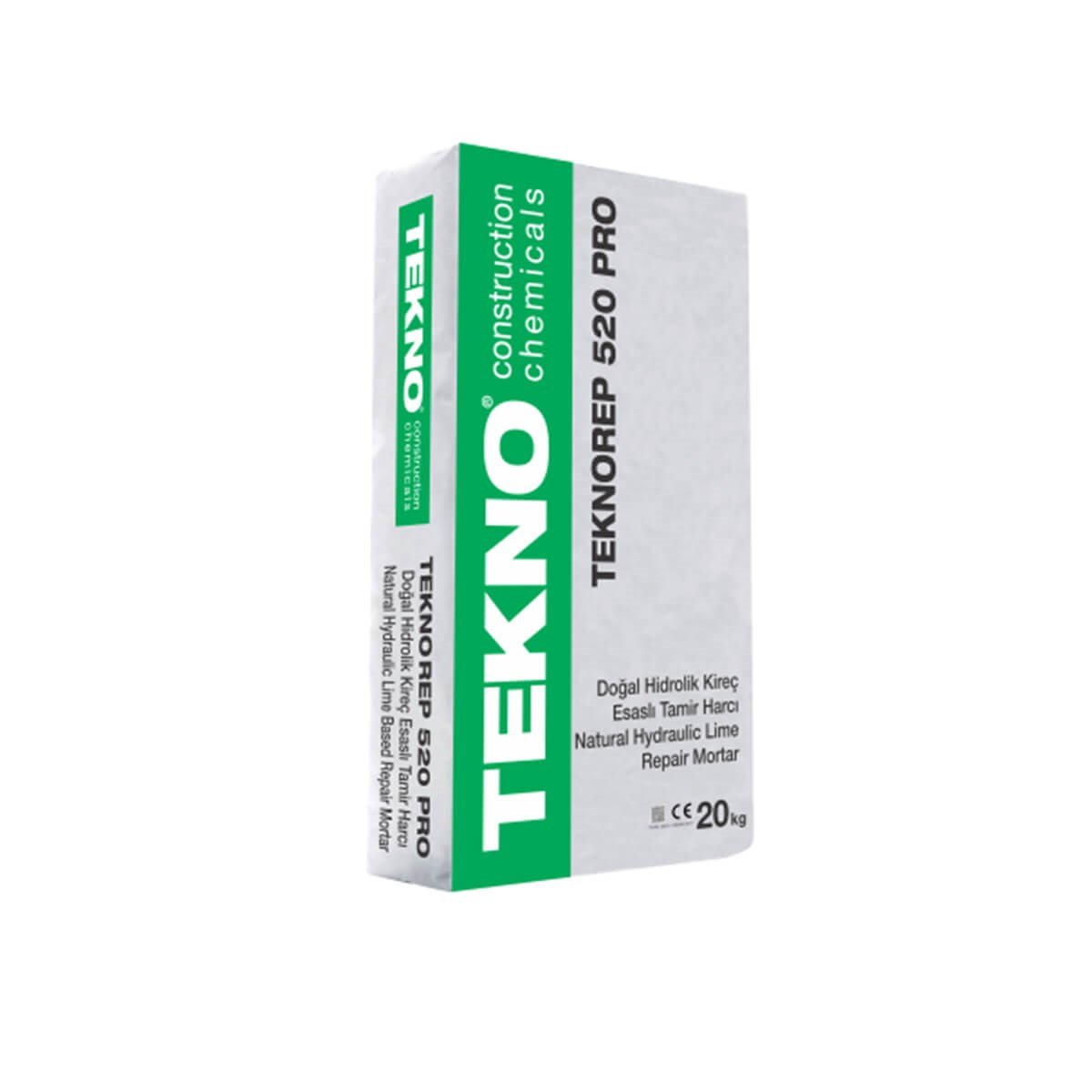Teknorep 520 Pro Doğal Hidrolik Kireç Esaslı Tamir Harcı 20/1 resmi