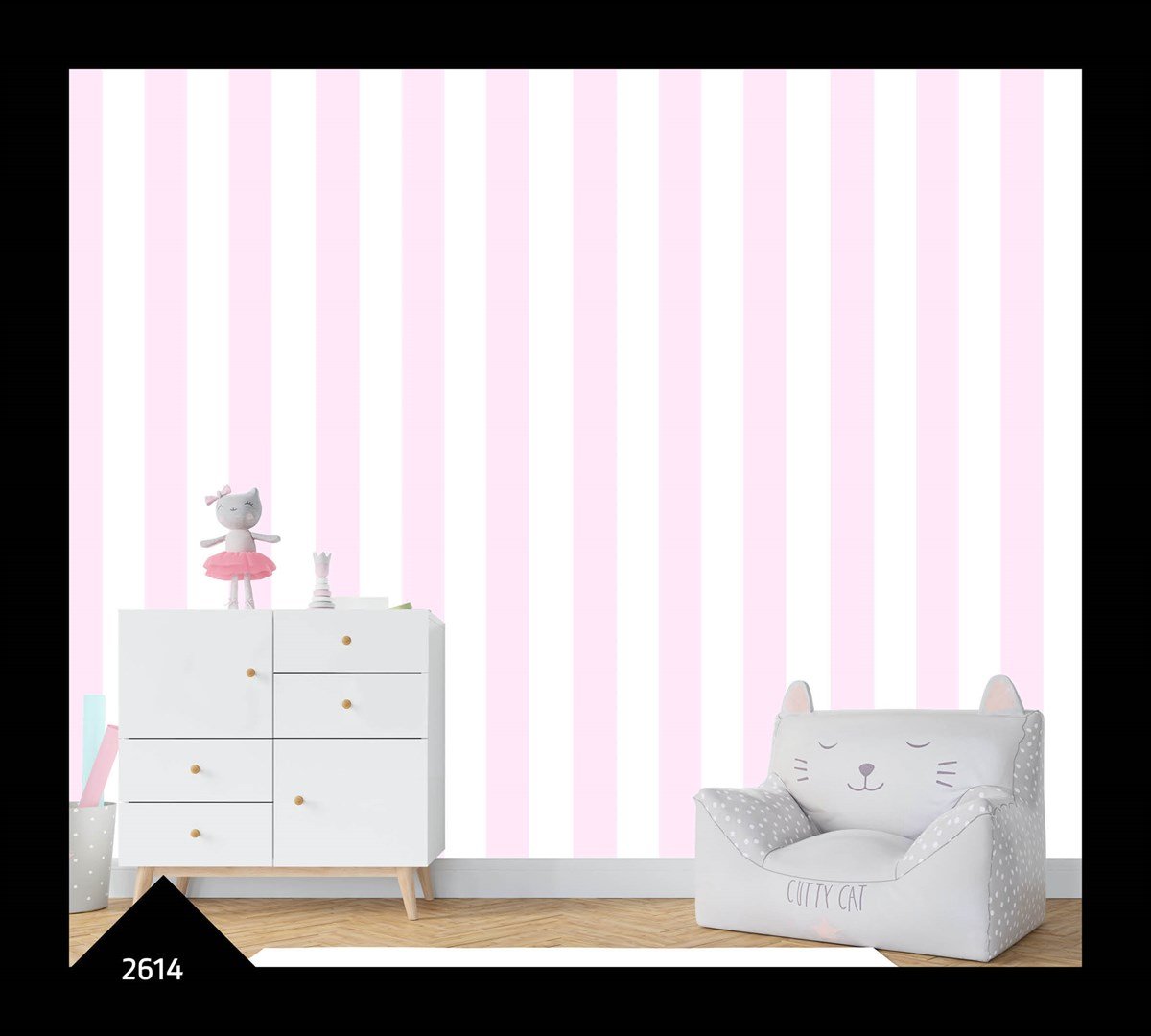 Natural Collection Çizgili Duvar Kağıdı 2614 (5.3 M2) resmi