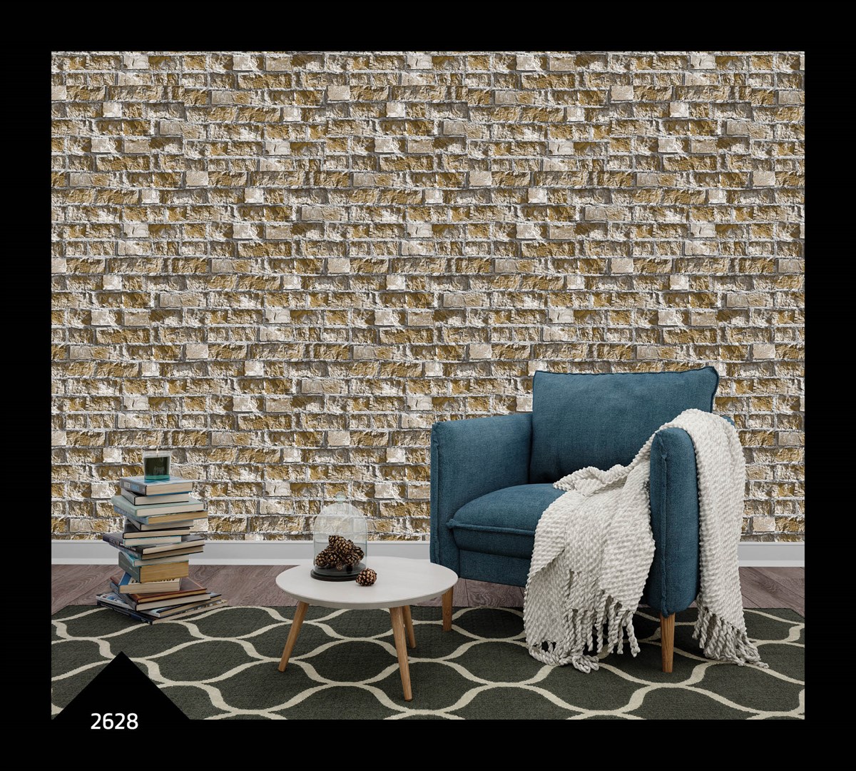 Natural Collection Taş Desenli Duvar Kağıdı 2628 (5.3 M2) resmi