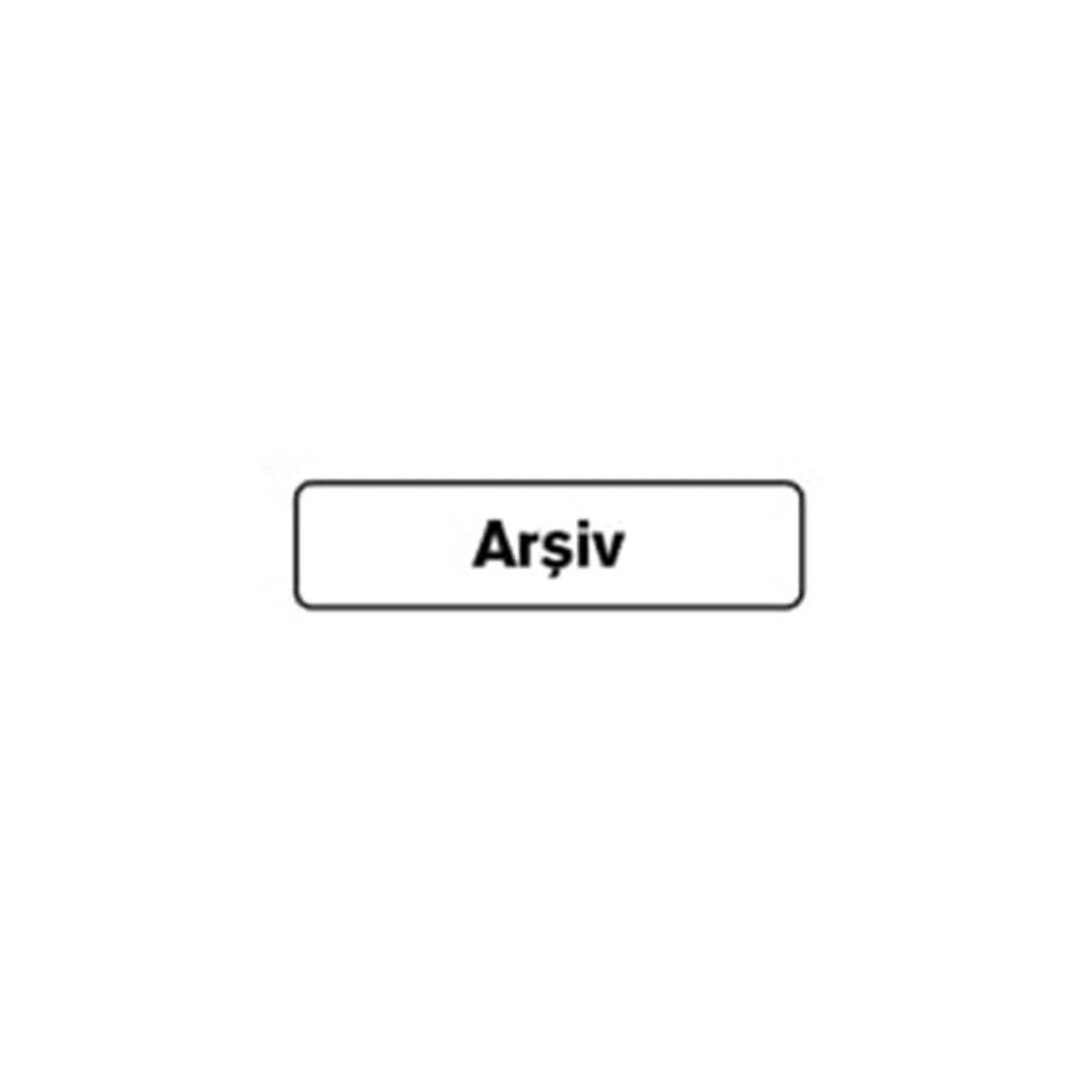 B1-220 Arşiv 7,5x25 Cm resmi