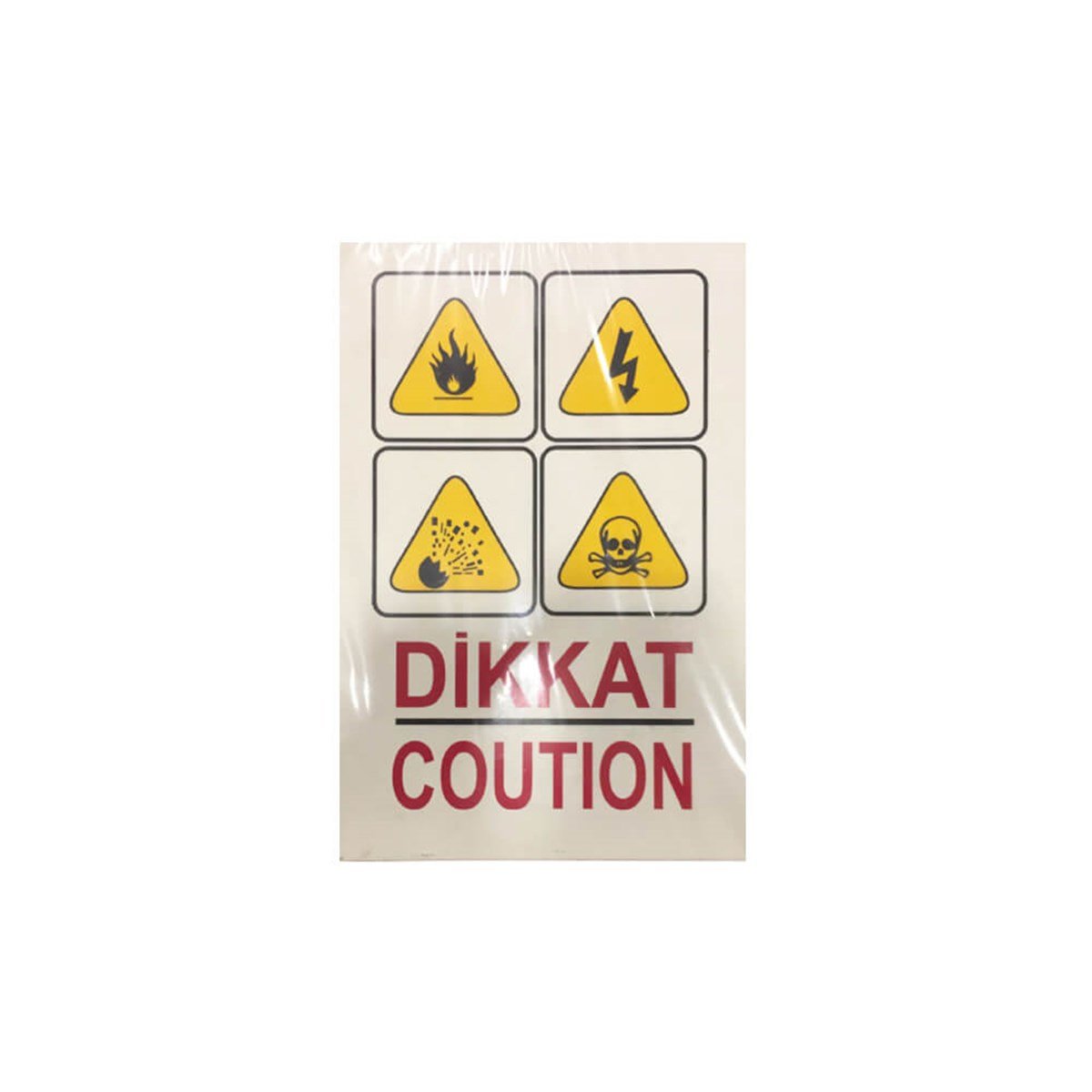 İnter Pano 25X35 Dikkat (kod 420) resmi