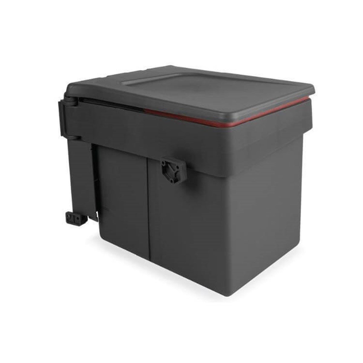 Dolap İçi Çöp Kovası Antrasit 15 Lt resmi