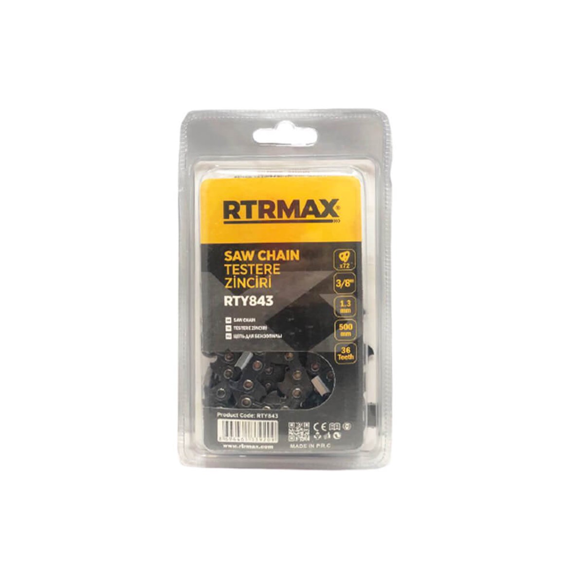Rtrmax Rty843 Testere Zinciri 50 Cm 36 Diş resmi