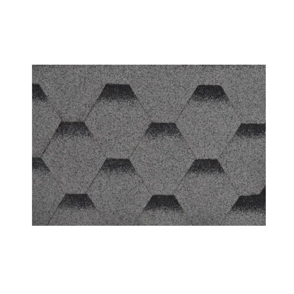 Winroof Petek Shingle Gri (2,61 M2 / Paket) resmi