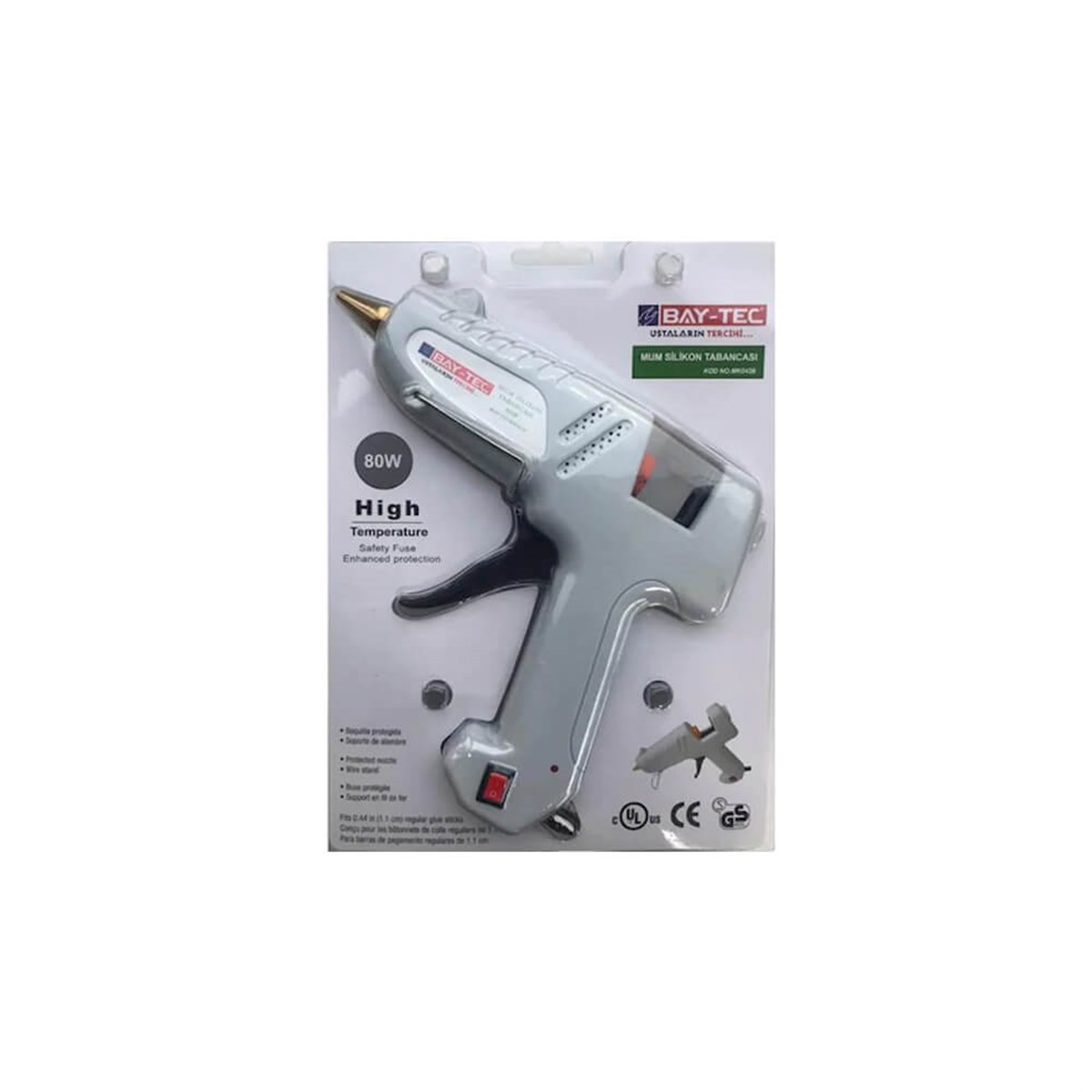 Bay-Tec Mum Silikon Tabancası 80w Kalın Mk0438 resmi