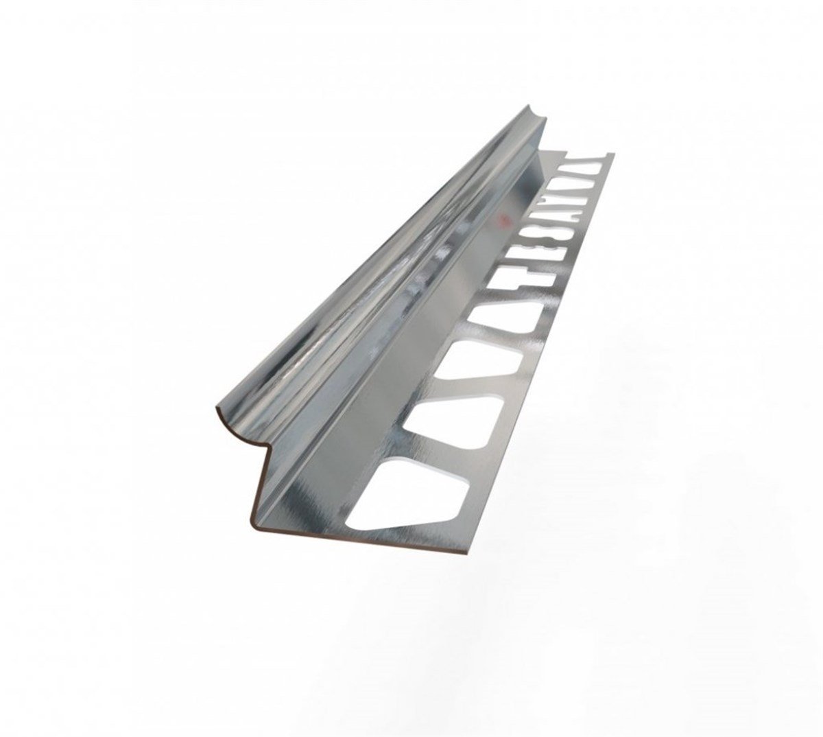 10Mm Parlak Alüminyum İç Köşe Fayans Çıtası resmi