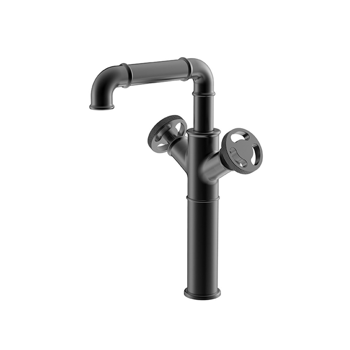 Newarc Victory Çanak Tipi Lavabo Bataryası Siyah 105001 resmi