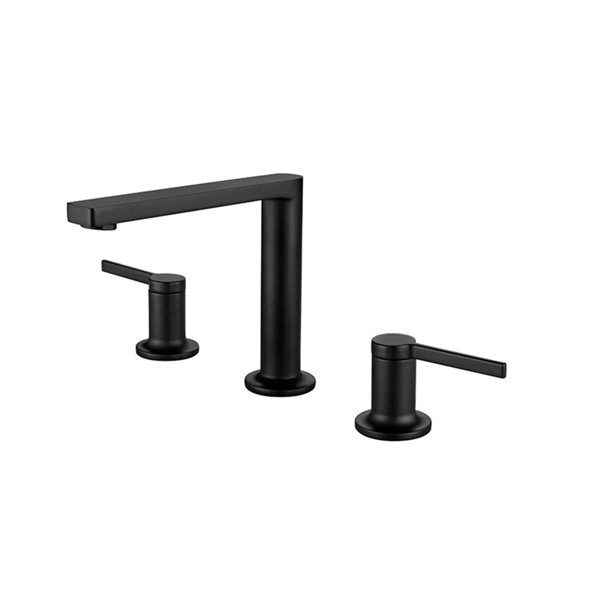 Newarc Bold 3 Delikli Lavabo Bataryası Siyah 910561B resmi