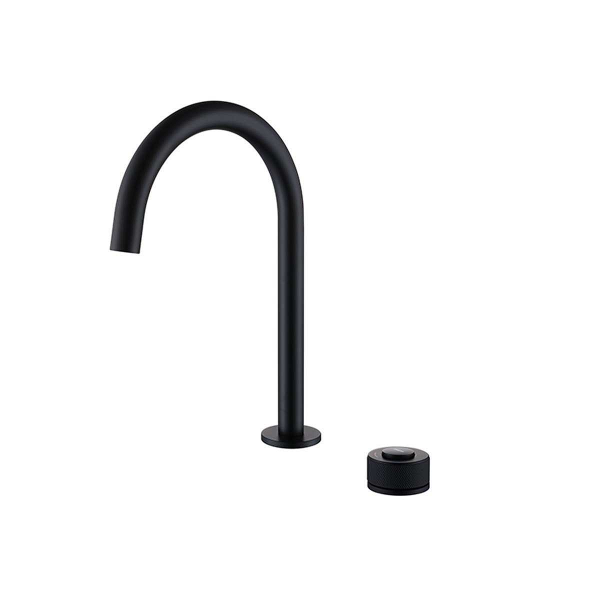 Newarc Step 2 Delikli Çanak Tipi Lavabo Bataryası Siyah 900521B resmi