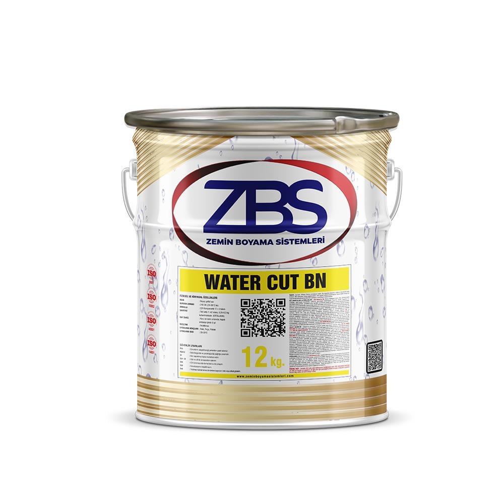 Zbs Water Cut BN 12 Kg - (Beton zeminlerde, mükemmel su izolasyonu gücü) resmi